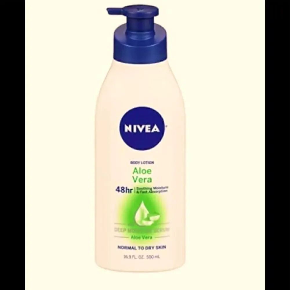 Nivea Lotion Aloa Vera 48 hour Pump 16.9 FL .OZ.